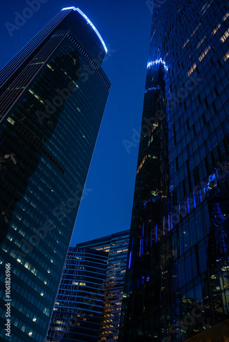 Photography MOSCOW, RUSSIA - 30 SEPTEMBER 2023: Moscow City