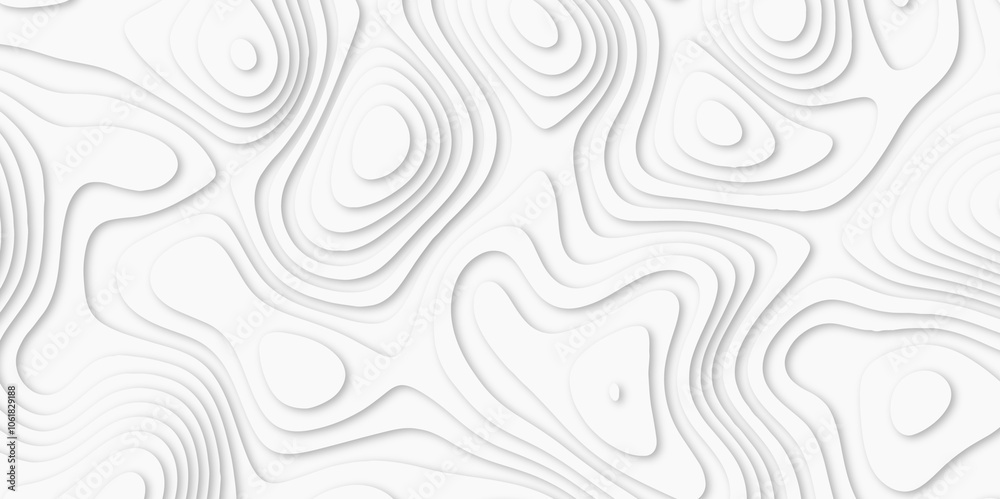 Abstract luxury white modern 3d papercut background. Minimal abstract vector wave carve diamond topography line circle creative topography map circle and wave line smooth multilayer pattern. papercut. Abstract luxury white modern 3d papercut background. Minimal abstract vector wave carve diamond topography line circle creative topography map circle and wave line smooth multilayer pattern. papercut.