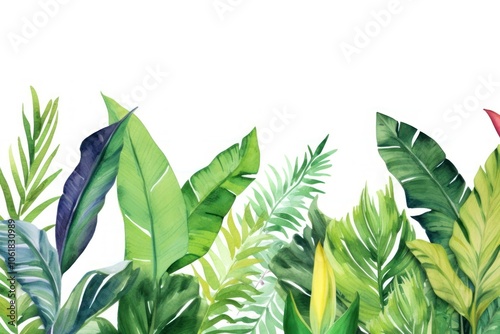 Tropical leaves backgrounds outdoors tropics.