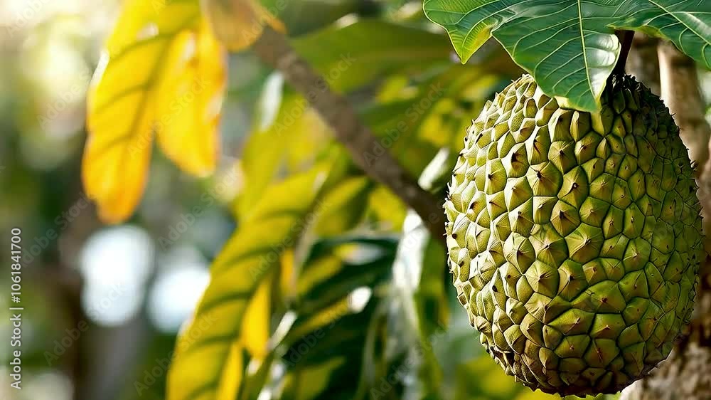 durian on the tree durian on the tree