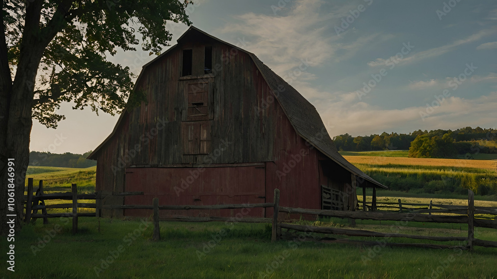 House barn photograph House barn photograph