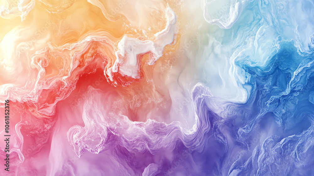 Colorful abstract swirl pattern with vibrant hues of orange, pink, blue, and purple on textured surface. Colorful abstract swirl pattern with vibrant hues of orange, pink, blue, and purple on textured surface.