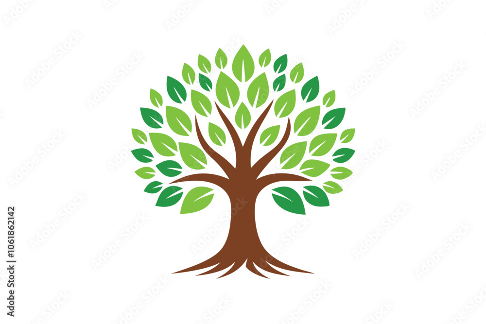 Fototapeta premium Tree logo design