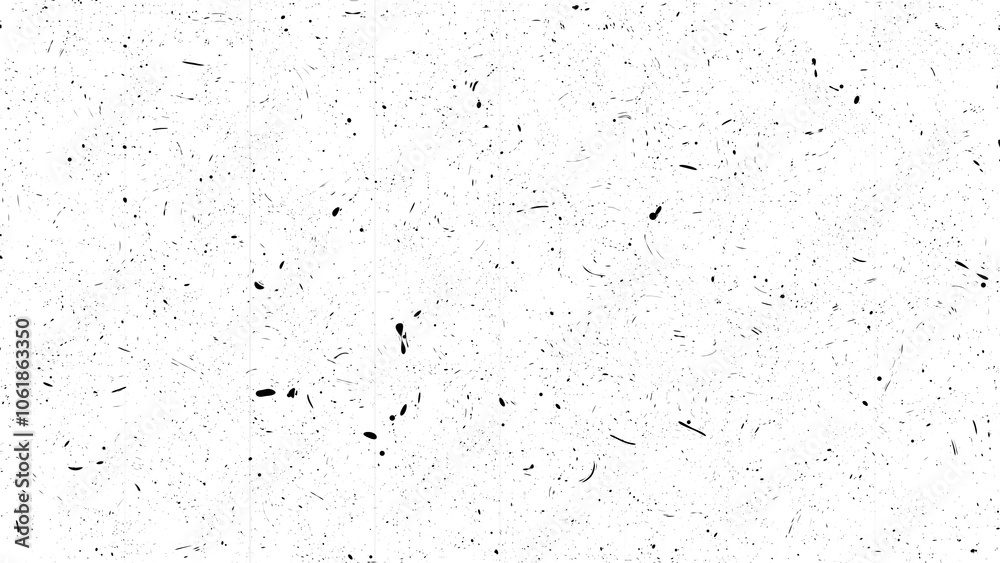 Fototapeta premium Film grain texture with transparent background for graphic design. Horizontal composition.