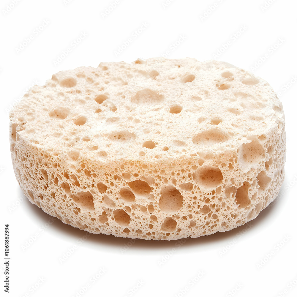 Close-up of a Natural Sponge, sea sponge, bath sponge, body sponge, cleaning sponge, kitchen sponge Close-up of a Natural Sponge, sea sponge, bath sponge, body sponge, cleaning sponge, kitchen sponge