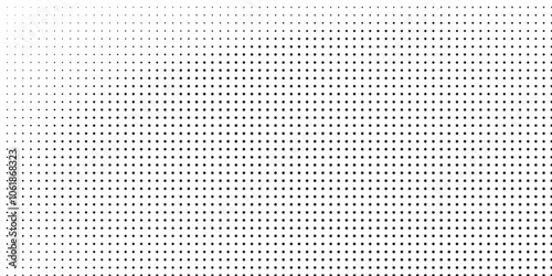 Background with monochrome dotted texture. Polka dot pattern template. vector ilustration