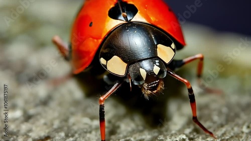 Ladybug Macro Video - generative ai, üretken yapay zeka