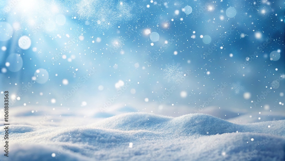 Soft snowfall on a pristine white background, frosty landscape, snowy silence, blank canvas, serene atmosphere, frozen moment Soft snowfall on a pristine white background, frosty landscape, snowy silence, blank canvas, serene atmosphere, frozen moment