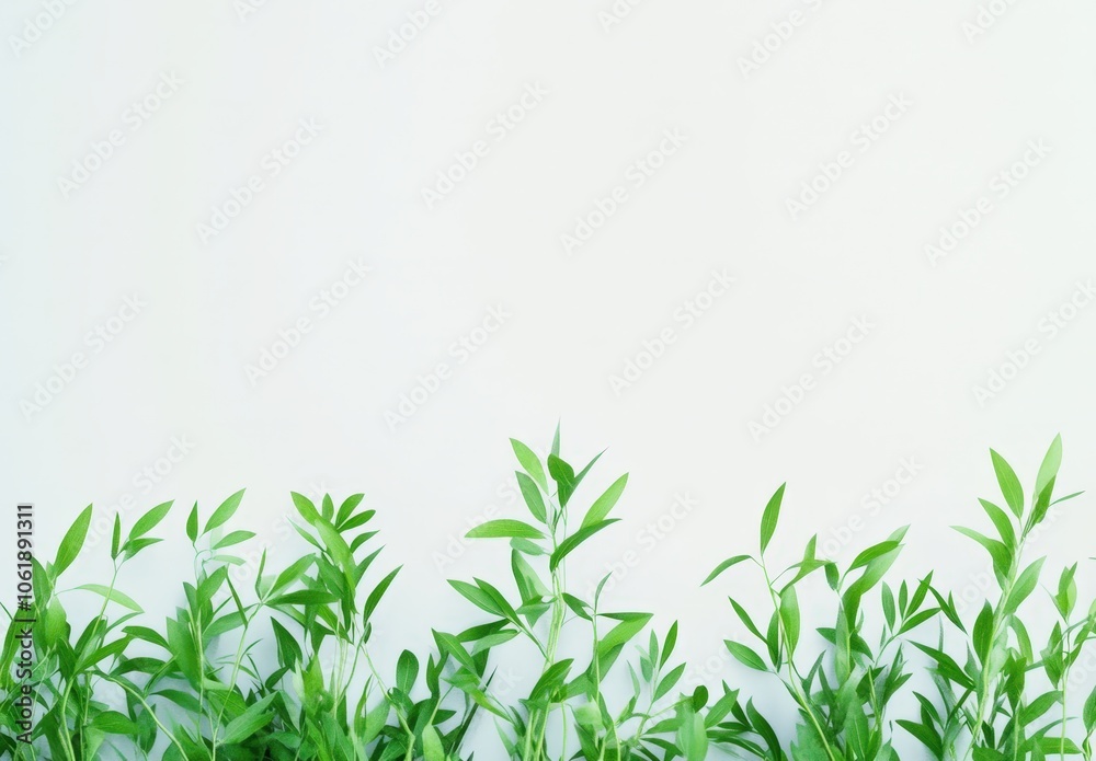 green leaves against a light background green leaves against a light background