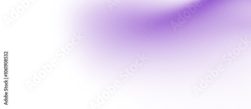 Grainy gradient violet color abstract background glowing wave dark backdrop, noise texture banner poster header design
