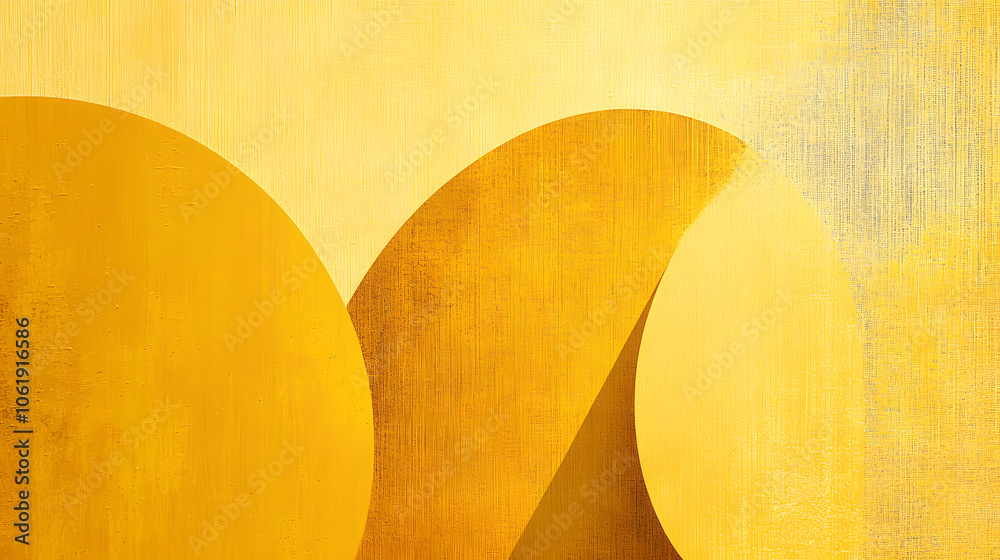 Minimalist yellow shapes with subtle textures. Minimalist yellow shapes with subtle textures.