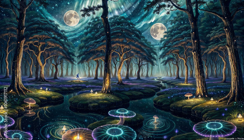 Midnight Magic: Whispers from the Enchanted Forest