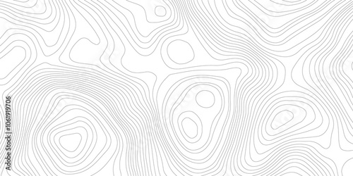 White wave paper curved reliefs abstract background. Abstract topographic contours map background. luxury topographic wavy pattern and geographic grid map design . Abstract lines background.