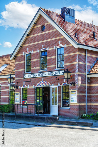 Hoorn Steam Train Station Building, The Netherlands photo