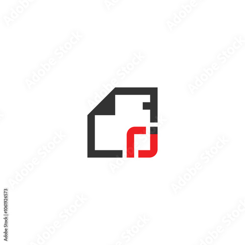 file icon or logo design isolated sign symbol vector illustration - high quality line style vector icon suitable for designers, web developers, displays and websites
