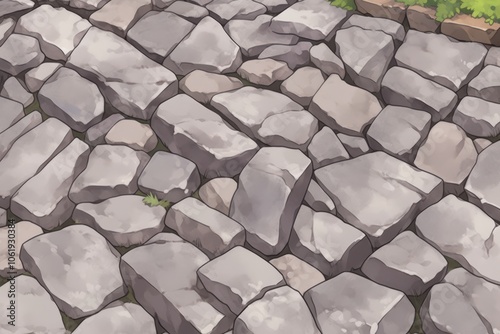 Stone Path Texture.