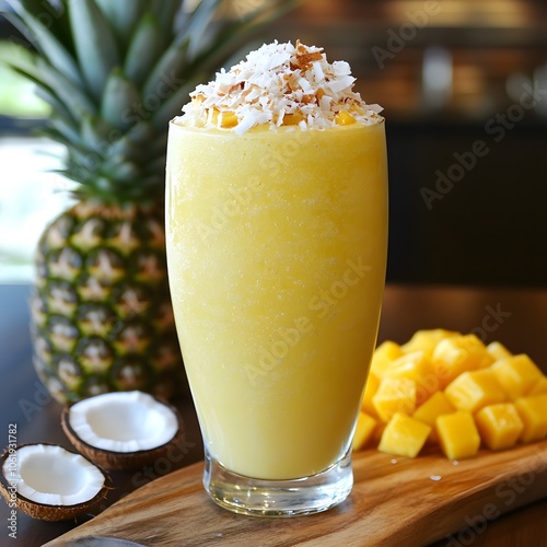 pineapple juice with pineapple
