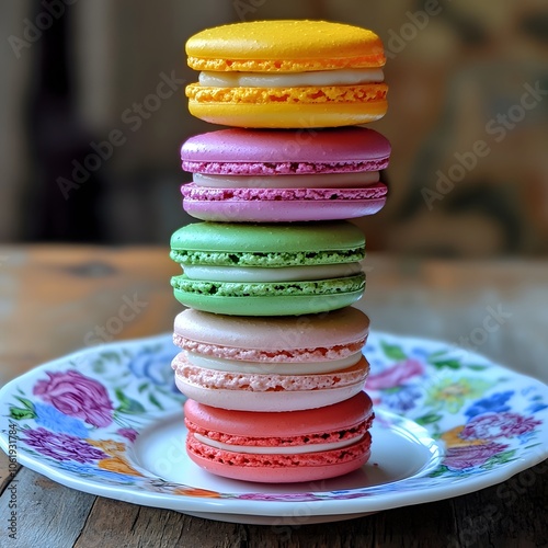 stack of macaroons