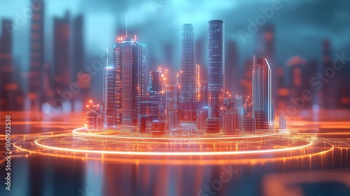 Smart City of the Future: Advanced Technology, Urban Networks, and Connected Living for Modern City Infrastructure and Sustainable Growth