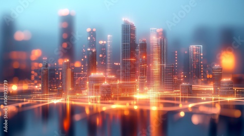 Smart City of the Future: Advanced Technology, Urban Networks, and Connected Living for Modern City Infrastructure and Sustainable Growth