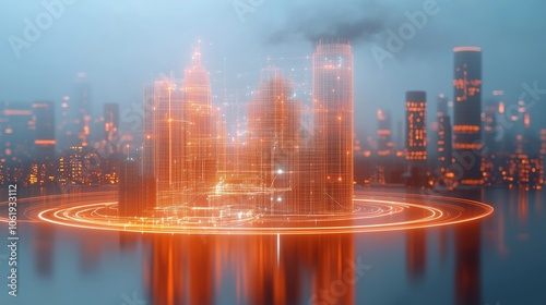 Smart City of the Future: Advanced Technology, Urban Networks, and Connected Living for Modern City Infrastructure and Sustainable Growth