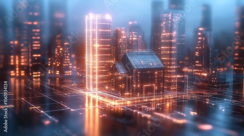 Smart City of the Future: Advanced Technology, Urban Networks, and Connected Living for Modern City Infrastructure and Sustainable Growth