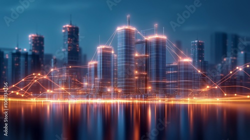 Smart City of the Future: Advanced Technology, Urban Networks, and Connected Living for Modern City Infrastructure and Sustainable Growth