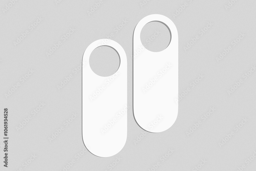 Door hanger Blank Door hanger Blank