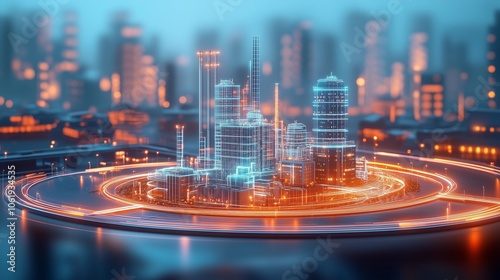 Smart City of the Future: Advanced Technology, Urban Networks, and Connected Living for Modern City Infrastructure and Sustainable Growth