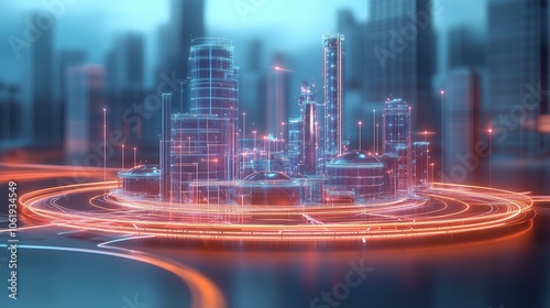 Smart City of the Future: Advanced Technology, Urban Networks, and Connected Living for Modern City Infrastructure and Sustainable Growth