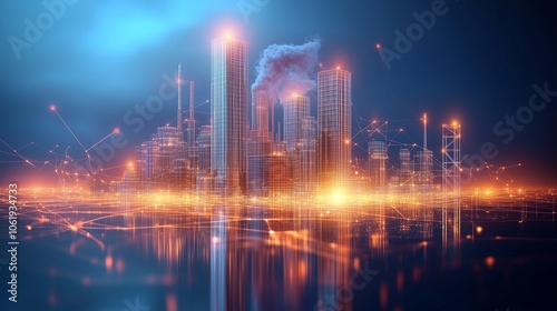 Smart City of the Future: Advanced Technology, Urban Networks, and Connected Living for Modern City Infrastructure and Sustainable Growth