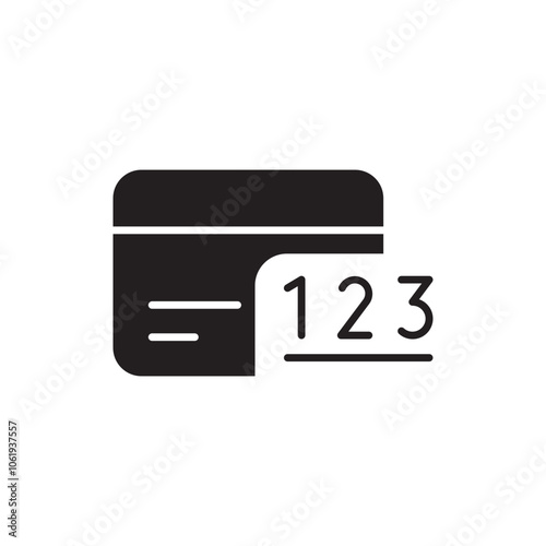 Installments Pay Icon Featuring Credit Card with Small Steps, Symbolizing Payment Installments, Flexible Financing, and Budget-Friendly Purchases