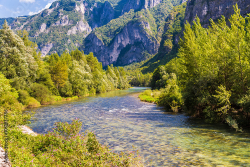 Obraz na płótnie Brenta Valley w salonie
