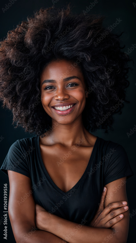 AI-Generated Image of Powerful African-American Woman for Black Consciousness Day AI-Generated Image of Powerful African-American Woman for Black Consciousness Day