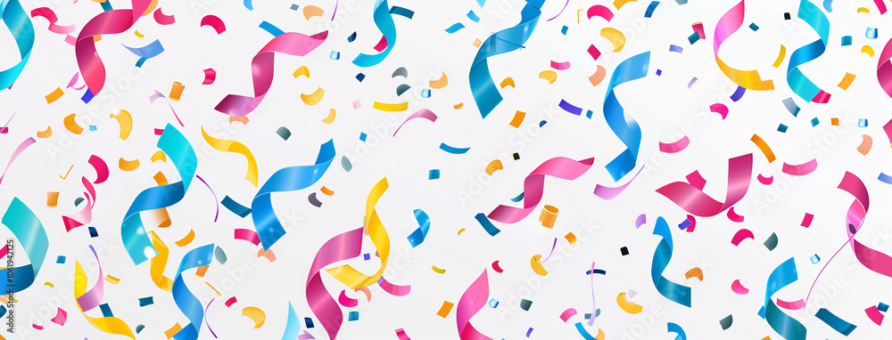 Fototapeta premium pattern with confetti