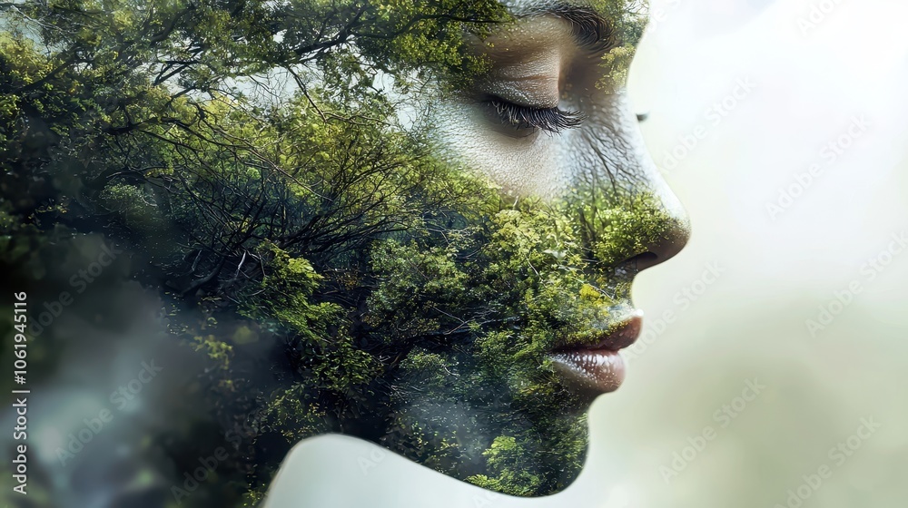 Serenity in Nature: A Woman's Connection to Earth Serenity in Nature: A Woman's Connection to Earth