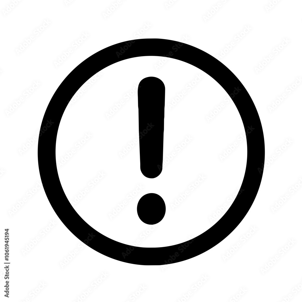 Exclamation Mark Icon Exclamation Mark Icon