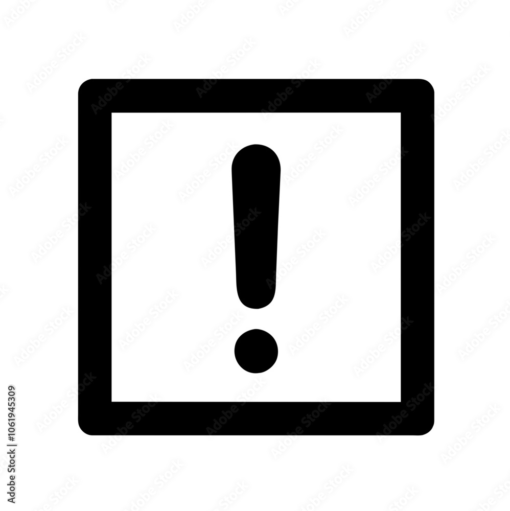 Exclamation Mark Icon Exclamation Mark Icon