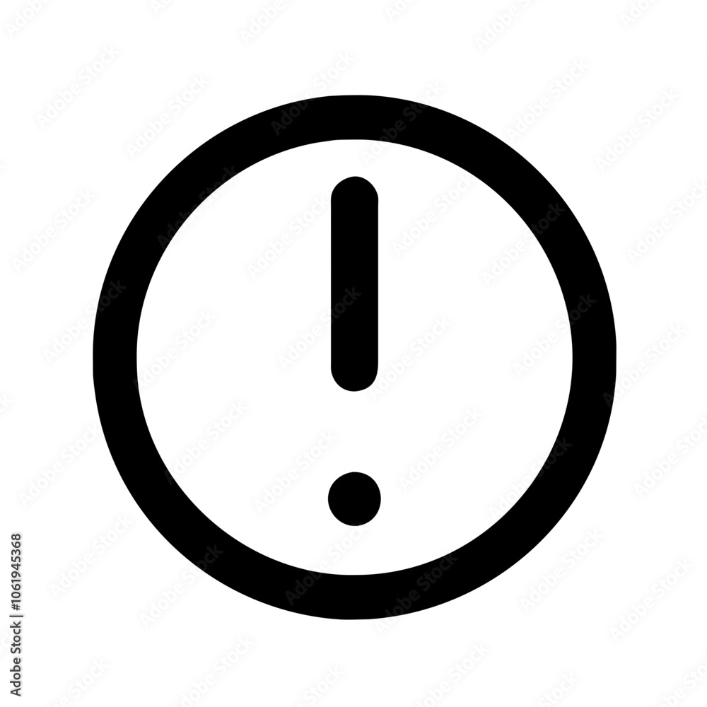 Exclamation Mark Icon Exclamation Mark Icon