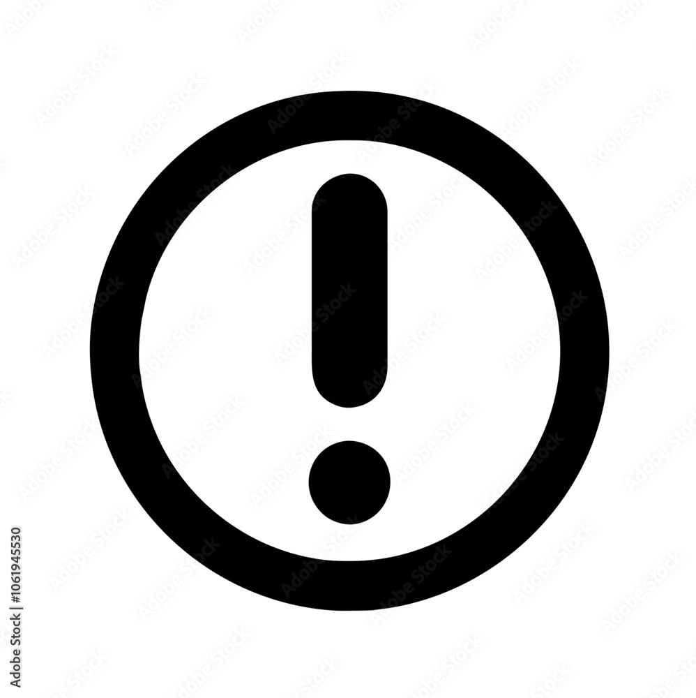 Exclamation Mark Icon Exclamation Mark Icon