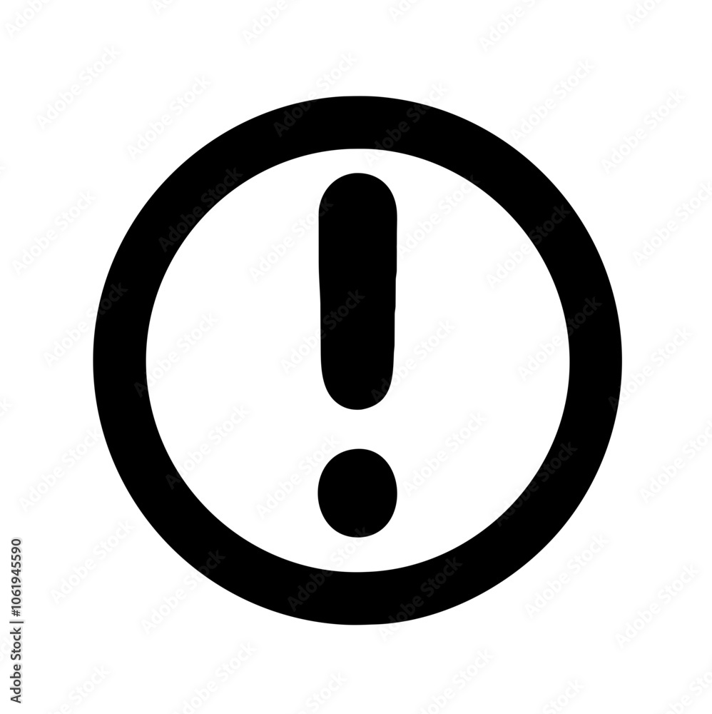 Exclamation Mark Icon Exclamation Mark Icon