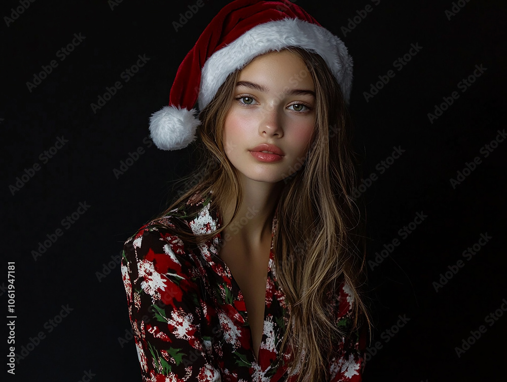 Beauty on black background, beauty holiday atmosphere, Christmas beauty wallpaper Beauty on black background, beauty holiday atmosphere, Christmas beauty wallpaper