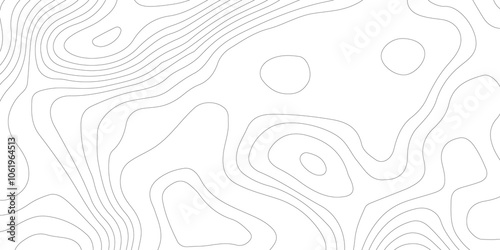 White wave paper curved reliefs abstract background. Abstract topographic contours map background. luxury topographic wavy pattern and geographic grid map design . Abstract lines background.