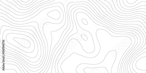 White wave paper curved reliefs abstract background. Abstract topographic contours map background. luxury topographic wavy pattern and geographic grid map design . Abstract lines background.
