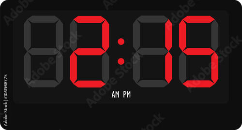 2 : 15 Digital watch