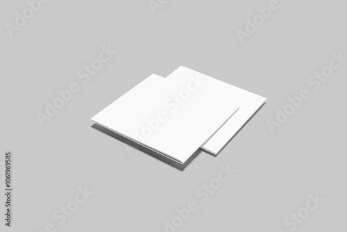 Square Brochure Blank