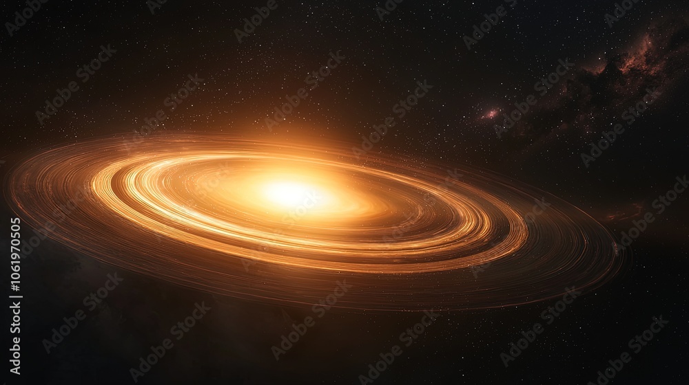Captivating Celestial Swirl of Cosmic Light Captivating Celestial Swirl of Cosmic Light