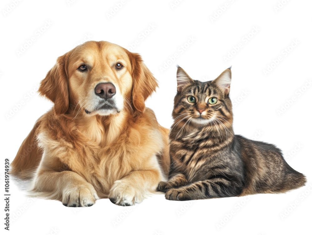 Puppy and Kitten Friendship isolated Puppy and Kitten Friendship isolated