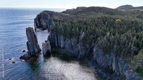 Port Rexton Cliffs by the Ocean photo