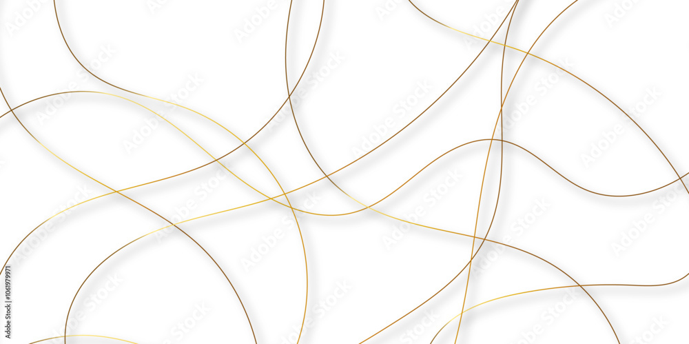 White abstract background with golden diagonal lines and shadows. modern random pattern line stroke transparent background. Simple gold scribble line backdrop Minimal style website banner design. White abstract background with golden diagonal lines and shadows. modern random pattern line stroke transparent background. Simple gold scribble line backdrop Minimal style website banner design.